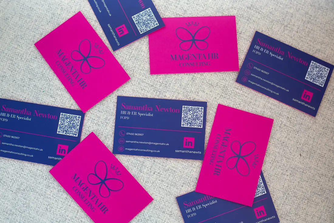 Magenta HR branded materials
